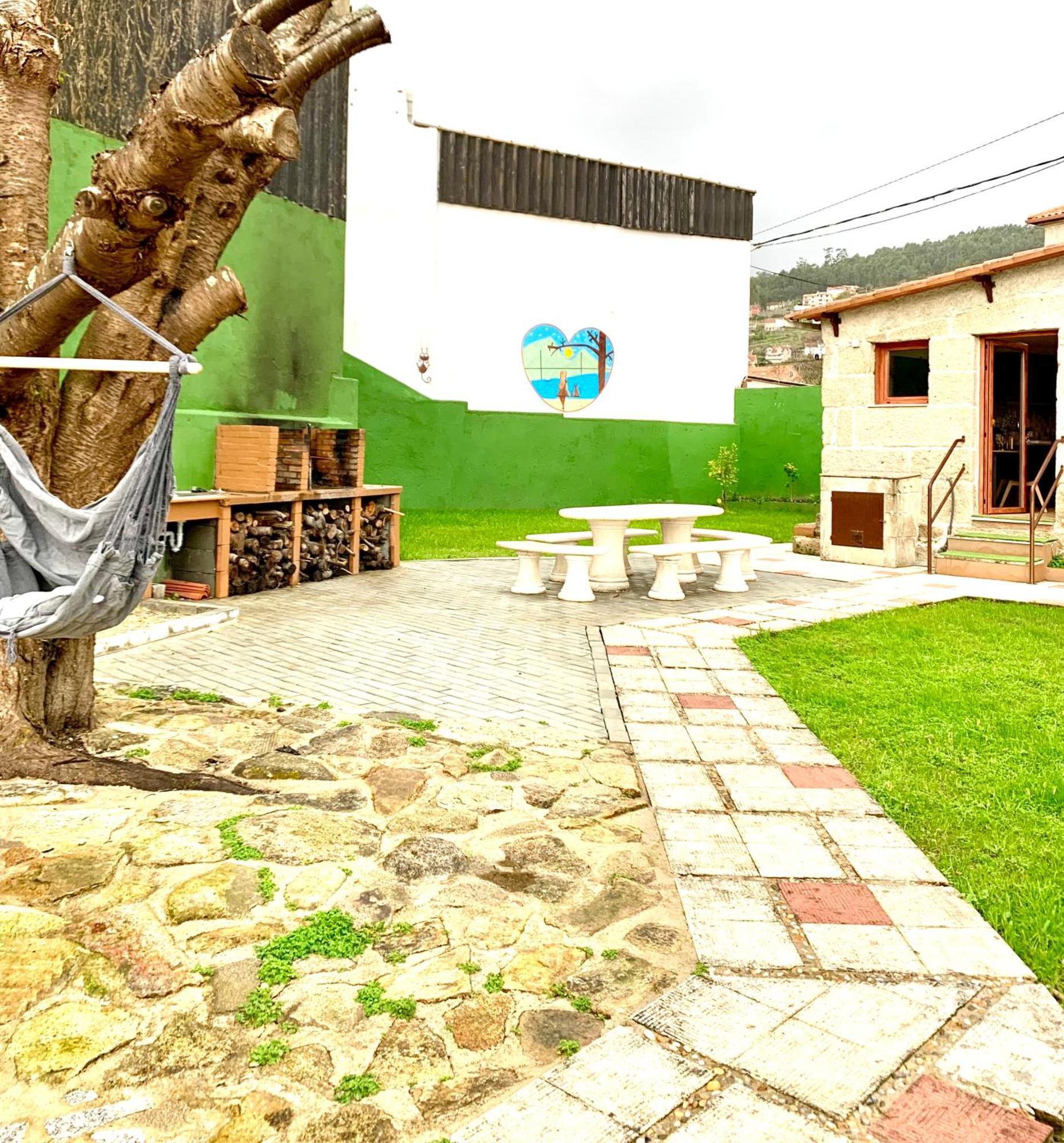 Villa A Pie De Playa Moaña Buitenkant foto