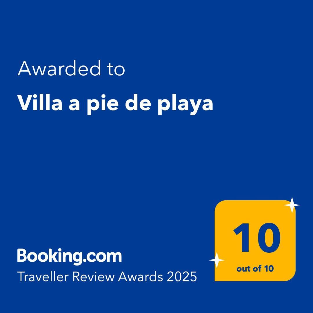 Villa A Pie De Playa Moaña Buitenkant foto